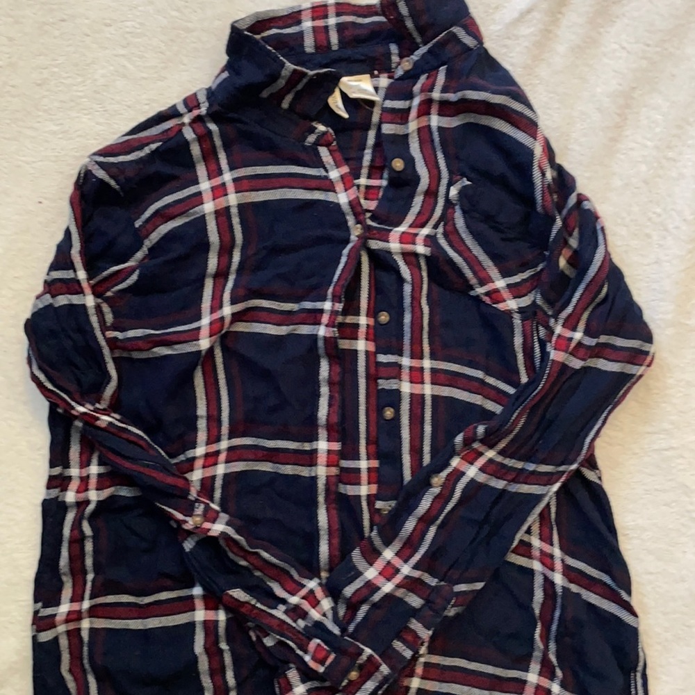 Red black and white flannel:)